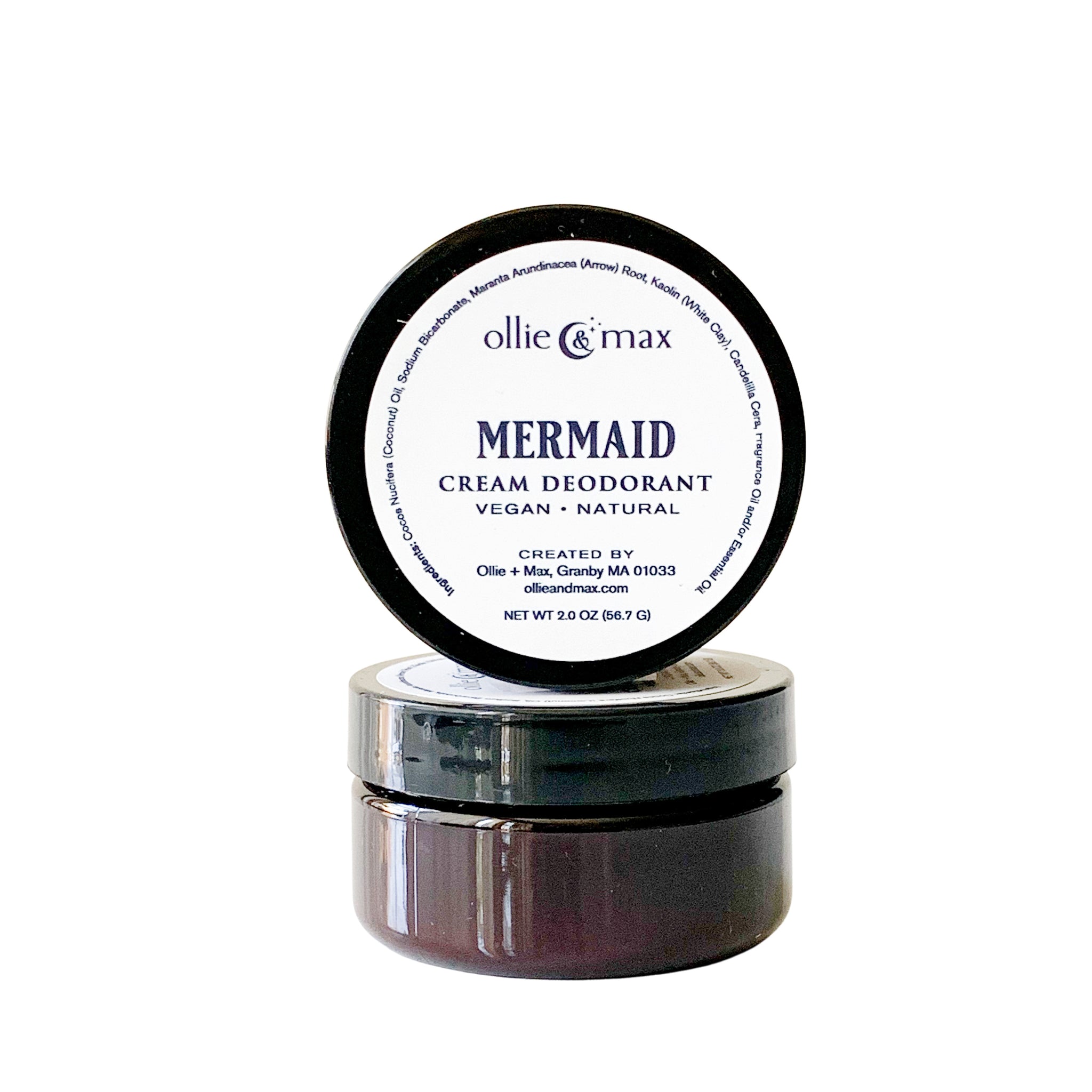 Mermaid Natural Deodorant Vegan Aluminum Free